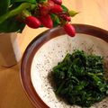 かのんママ（'-'*）'s cooksnap of when they made 簡単ほうれん草のごま和え.