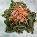 ゆみらんたん's cooksnap of when they made 苦味の少ないゴーヤみそ炒め.