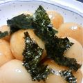 うさこ巻's cooksnap of when they made ☆豆腐白玉☆磯辺風☆.