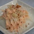 chieko333's cooksnap of when they made ピンクがかわいい☆大根サラダ.