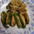 せつみか's cooksnap of when they made ししとうのささみ詰め☆お弁当にも♪.