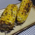 shouko's cooksnap of when they made 焼きトウモロコシ.
