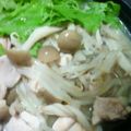 ☆★ｱﾔｶ★☆'s cooksnap of when they made ◆我が家の 鶏塩うどん◆.