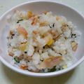 あぁるちゃん's cooksnap of when they made 塩鮭の混ぜご飯.