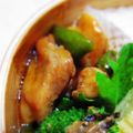 ｕｕｕ's cooksnap of when they made ご飯が進むぅ♫鶏ピーマヨ炒め.