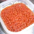 kioco's cooksnap of when they made いくらのしょうゆ漬け.
