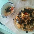 こたhmk's cooksnap of when they made ☆ツナ卵トマトのそうめんチャンプルー☆.