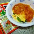 ミッキーアン's cooksnap of when they made 三色炒めのエビチリ風味.