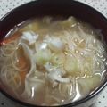 onziem's cooksnap of when they made ＊素麺 de 柚子胡椒風味のラーメン＊.