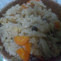 ゆいさちお's cooksnap of when they made 具だくさん野菜と魚の炊き込みご飯☆.