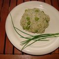saniky38's cooksnap of when they made グリーンピースの抹茶グリーンご飯.