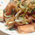 yuzukomachi's cooksnap of when they made 香ばしい☆厚揚げ野菜炒め.
