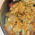 ニコチコ太朗's cooksnap of when they made 簡単！玉葱 キュウリ 卵 トマト 炒め.