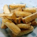 arinkocyan's cooksnap of when they made 食パンで☆きなこラスク.