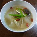ヌーシ's cooksnap of when they made 冬瓜と鶏のスープ（活力鍋使用）.