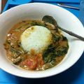じゃすてぃ～'s cooksnap of when they made 豆乳トマトカレー“５分で完成！時短ワザ”.