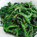 ゆみらんたん's cooksnap of when they made ほうれん草の胡麻和え ピリマヨVer..