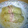 aoisora777's cooksnap of when they made ロールキャベツ　　～コンソメ～.