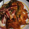 まな姫's cooksnap of when they made ニラとイカのチヂミ.