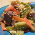 yappyパクパク's cooksnap of when they made ゴーヤと人参の簡単炒め.
