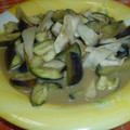himekagami's cooksnap of when they made ルクエ de 茄子エリンギ味噌炒め風♪.