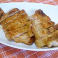 himekagami's cooksnap of when they made お弁当用に作った豚の味噌漬けステーキ.