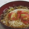 umemodoki's cooksnap of when they made ☆トマトそうめん☆彡.