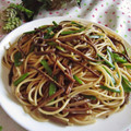 ayureo's cooksnap of when they made きのこと山菜の和風パスタ.