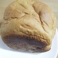 3姉妹ちゃんママ's cooksnap of when they made ヨーグルトと全粒粉の食パン☆～HBで～☆.
