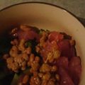 けろたん3's cooksnap of when they made ばくだん（お刺身と胡瓜の納豆あえ）.