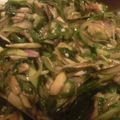 rise aris's cooksnap of when they made 超簡単！ナスとミョウガの夏野菜あえ☆.