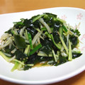 ｍｉｋａｉｋｏ's cooksnap of when they made もやしとワカメのさっぱりサラダ.