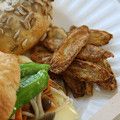 京風子's cooksnap of when they made 食物繊維たっぷりごぼうのから揚げ.