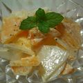 うさぎー's cooksnap of when they made 意外にイケます、柿マヨサラダ！.