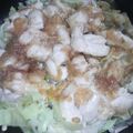 ｒｉｎ ＊'s cooksnap of when they made ささみ＆キャベツの梅チーズ味噌蒸し焼き.