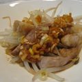 わがまま姫's cooksnap of when they made もやしとチャーシューのあえもの.