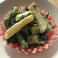 あんこ３１３'s cooksnap of when they made 美味☆大根葉の茎とチクワの絶品サラダ.