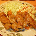 クレイプメートル's cooksnap of when they made エノキがメインの肉巻き♪.