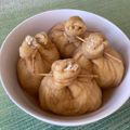 ビートルズ食堂's cooksnap of when they made 生おからde巾着☆おから煮～どんぶらこw.