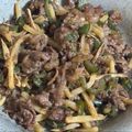 柴犬のお顔☆'s cooksnap of when they made 分量簡単♪なのに本格的な青椒肉絲.