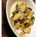MarsaM's cooksnap of when they made 節約！鶏むね肉のニラ卵とじ.