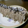 うえっぴ's cooksnap of when they made 渋皮マロンのロールケーキ.
