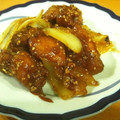ANDYSAN's cooksnap of when they made 給食で大人気♪鶏もも肉のから揚げの甘酢♡.