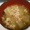 おつね's cooksnap of when they made 冬瓜の鶏そぼろあんかけ.