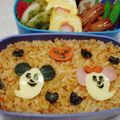 おうさ's cooksnap of when they made ディズニーハロウィーン★弁当.