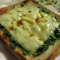 miyuki12's cooksnap of when they made 餃子食べてる気分～♪のトースト♬.