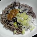 亜久里's cooksnap of when they made 流水麺で簡単！とろろ＆なめ茸蕎麦.