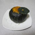たくぽんず's cooksnap of when they made 丸ごとパンプキンスフレケーキ.
