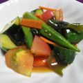 yukihecco's cooksnap of when they made 母の味☆夏野菜のスタミナ漬け.