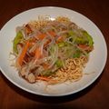 piro55's cooksnap of when they made ゴーヤで皿うどん.